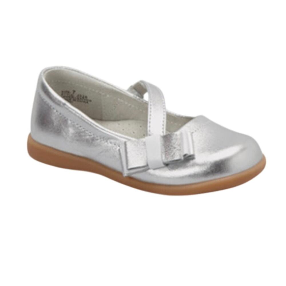 L’Amour Girl Slanted Strap Silver, NWT, Multiple Sizes